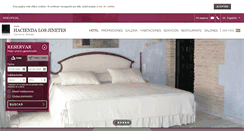 Desktop Screenshot of haciendalosjinetes.com